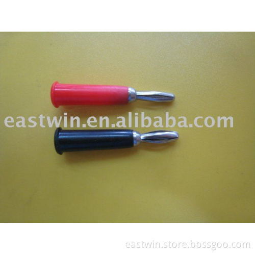 banana plug with jacket